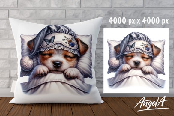Download Sleeping Dog Jack Russell Terrier PNG - Dog Collection