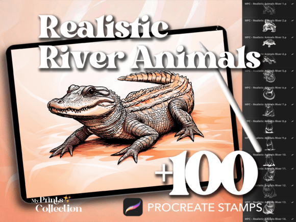 Download 100+ Procreate River Animal Realistic - Procreate river Collection