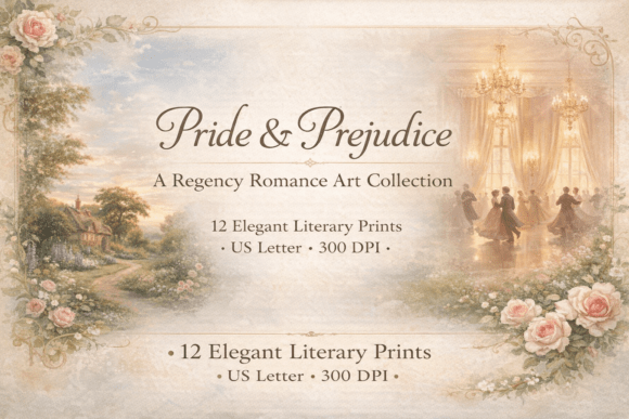 Download Regency Romance Art Collection - Premium Bundle