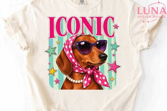Download Iconic Dachshund Dog Sunglasses PNG - Dog Collection
