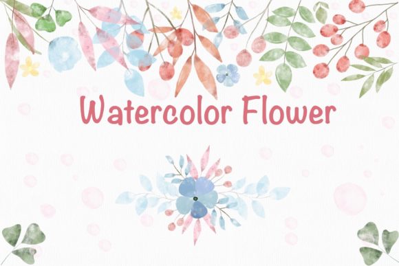 Download Blue Watercolor Flowers Clipart - Flowers Collection
